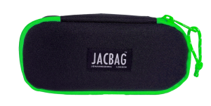 Jacbag Oval XL Kalem Kutusu Oval XL-Siyah-Yeşil