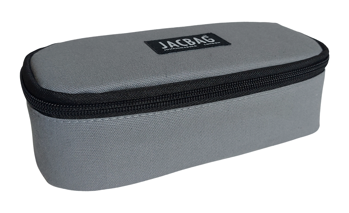 Jacbag Oval XL Kalem Kutusu Oval XL-Kanvas Gri