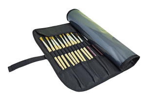 Jacbag Sanatsal Rulo Fırça Kalem Çantası Art Jac-Gri