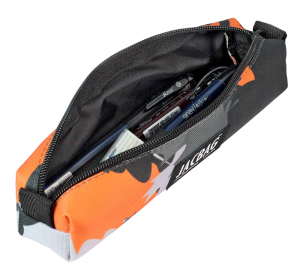 Jacbag Prizma-Sosis Tip Kalem Kutusu Prizma-Turuncu Camoflora