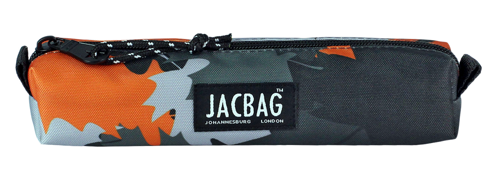 Jacbag Prizma-Sosis Tip Kalem Kutusu Prizma-Turuncu Camoflora