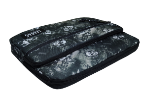 Jacbag İki Bölmeli Fermuarlı  Cepli Tablet Çantası Cepli Tablet-Kurukafa