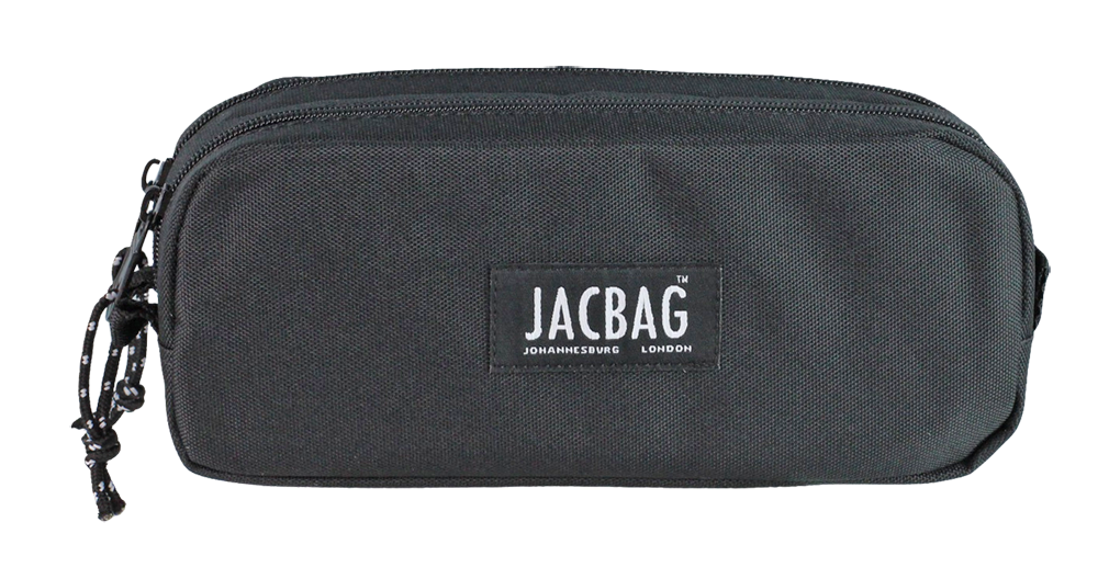 Jacbag Dual Pouch-İki Bölmeli Kalem Kutusu Dual Pouch-Siyah