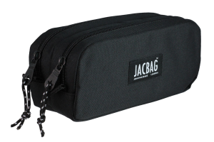 Jacbag Dual Pouch-İki Bölmeli Kalem Kutusu Dual Pouch-Siyah