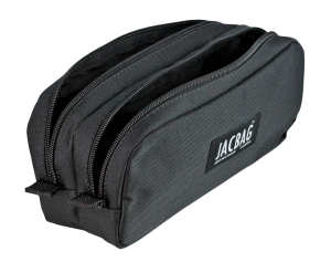 Jacbag Dual Pouch-İki Bölmeli Kalem Kutusu Dual Pouch-Siyah