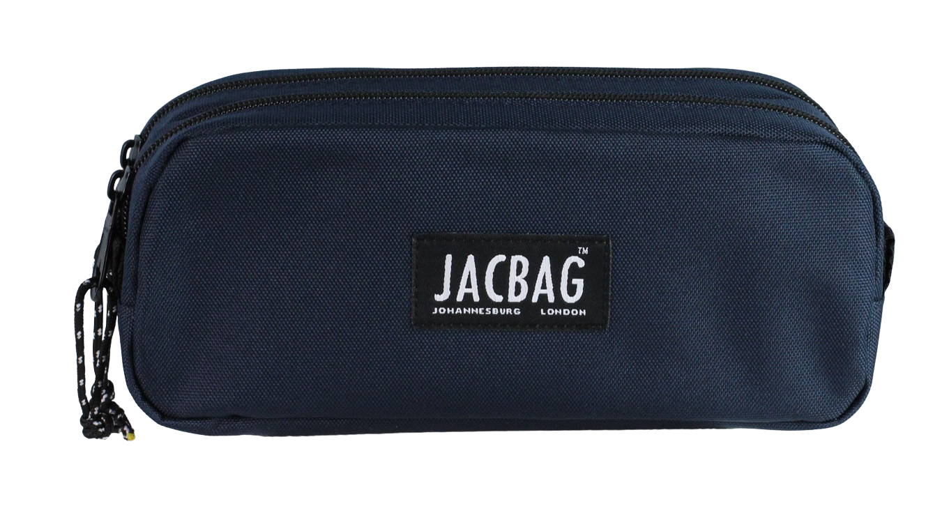 Jacbag Dual Pouch-İki Bölmeli Kalem Kutusu Dual Pouch-Lacivert