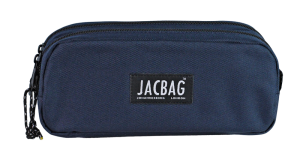 Jacbag Dual Pouch-İki Bölmeli Kalem Kutusu Dual Pouch-Lacivert