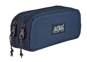 Jacbag Dual Pouch-İki Bölmeli Kalem Kutusu Dual Pouch-Lacivert