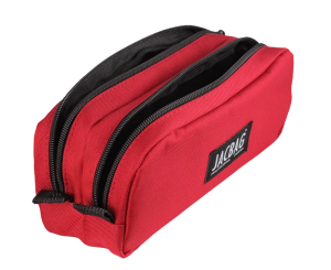 Jacbag Dual Pouch-İki Bölmeli Kalem Kutusu Dual Pouch-Kırmızı