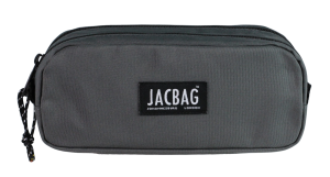 Jacbag Dual Pouch-İki Bölmeli Kalem Kutusu Dual Pouch-Gri