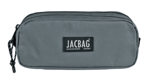 Jacbag Dual Pouch-İki Bölmeli Kalem Kutusu Dual Pouch-Gri