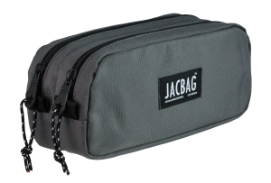 Jacbag Dual Pouch-İki Bölmeli Kalem Kutusu Dual Pouch-Gri