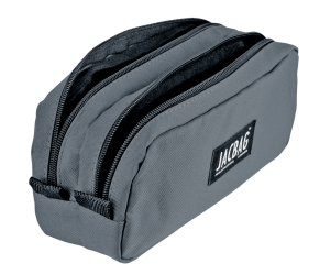 Jacbag Dual Pouch-İki Bölmeli Kalem Kutusu Dual Pouch-Gri