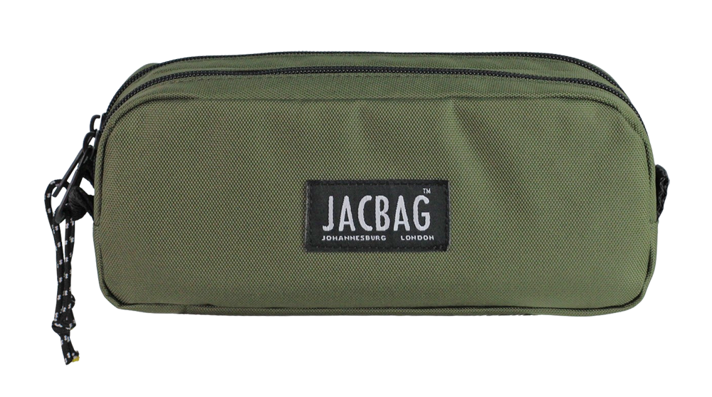 Jacbag Dual Pouch-İki Bölmeli Kalem Kutusu Dual Pouch-Haki