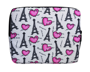 Jacbag İki Bölmeli Fermuarlı  Cepli Tablet Çantası Cepli Tablet-Paris