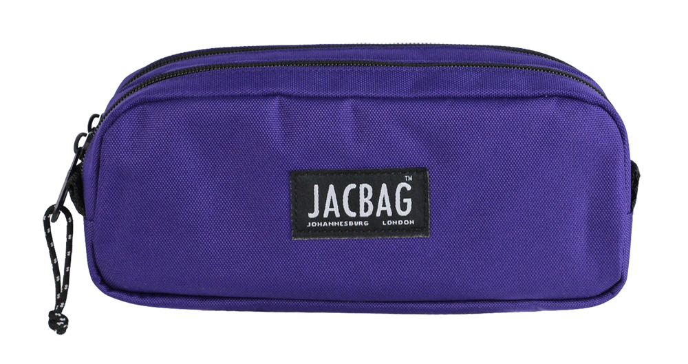 Jacbag Dual Pouch-İki Bölmeli Kalem Kutusu Dual Pouch-Mor