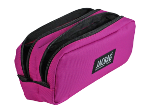 Jacbag Dual Pouch-İki Bölmeli Kalem Kutusu Dual Pouch-Pembe