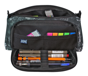 Jacbag Prime XL-Lastik Ayraçlı İki Bölmeli Kalem Kutusu Prime XL-Kurukafa