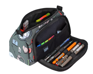 Jacbag Prime XL-Lastik Ayraçlı İki Bölmeli Kalem Kutusu Prime XL-College