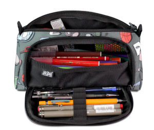 Jacbag Prime XL-Lastik Ayraçlı İki Bölmeli Kalem Kutusu Prime XL-College