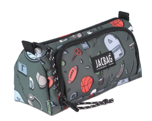 Jacbag Prime XL-Lastik Ayraçlı İki Bölmeli Kalem Kutusu Prime XL-College