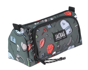 Jacbag Prime XL-Lastik Ayraçlı İki Bölmeli Kalem Kutusu Prime XL-College