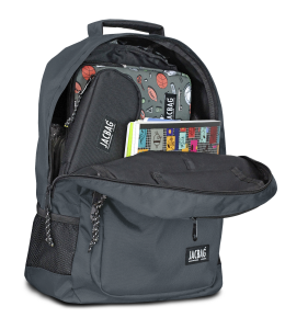 Jacbag Student-İki Bölmeli Sırt Çantası Student Jac-Gri