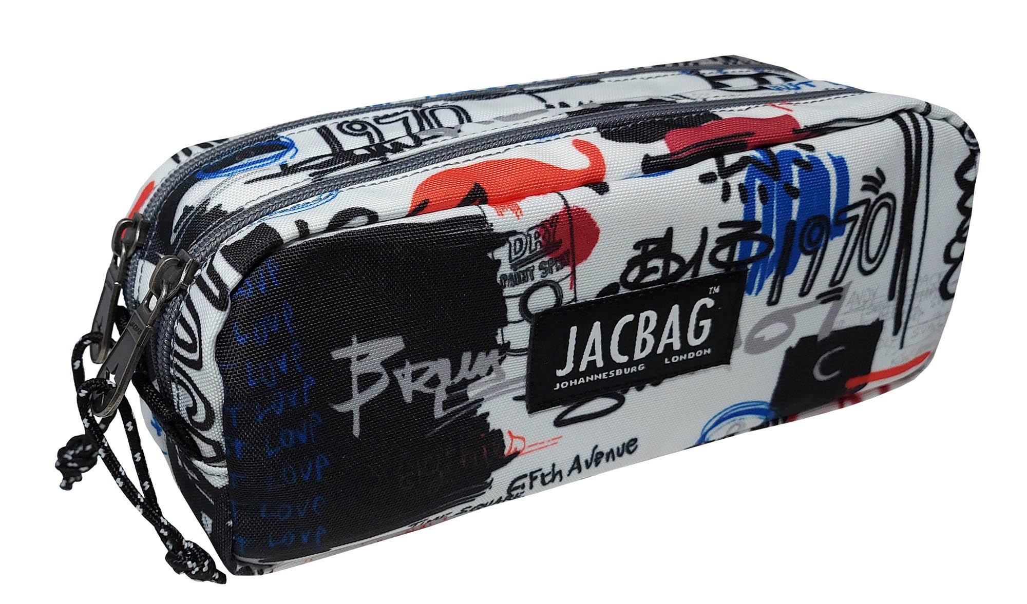 Jacbag Dual Pouch-İki Bölmeli Kalem Kutusu Dual Pouch-Rakkam