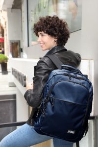 Jacbag Student-İki Bölmeli Sırt Çantası Student Jac-Lacivert