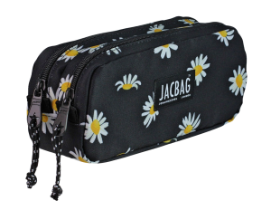 Jacbag Dual Pouch-İki Bölmeli Kalem Kutusu Dual Pouch-Papatya