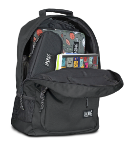 Jacbag Student-İki Bölmeli Sırt Çantası Student Jac-Siyah