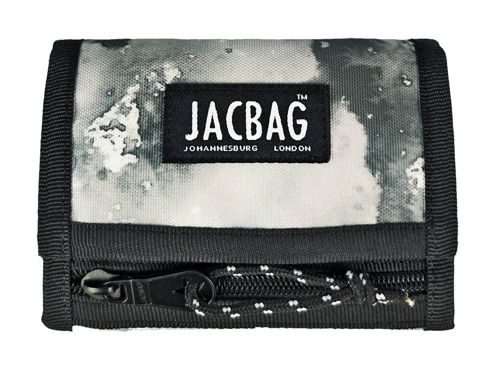 Jacbag Wallet-Cırtlı Cüzdan Wallet-Gri Bulut