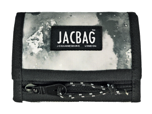 Jacbag Wallet-Cırtlı Cüzdan Wallet-Gri Bulut