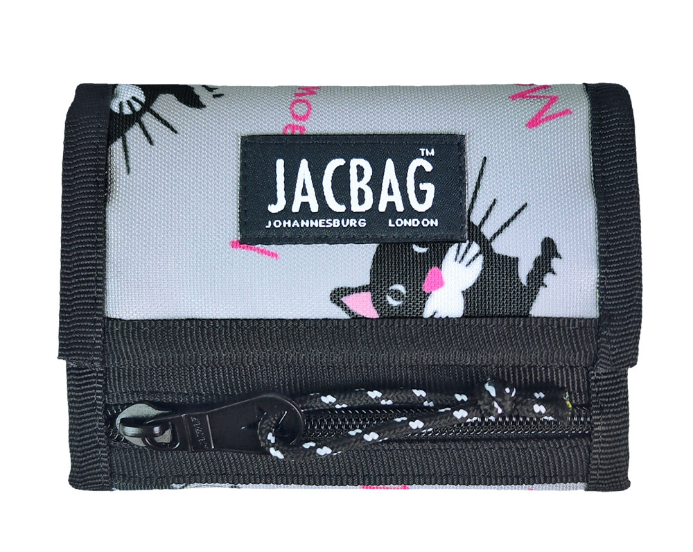 Jacbag Wallet-Cırtlı Cüzdan Wallet-Miyav