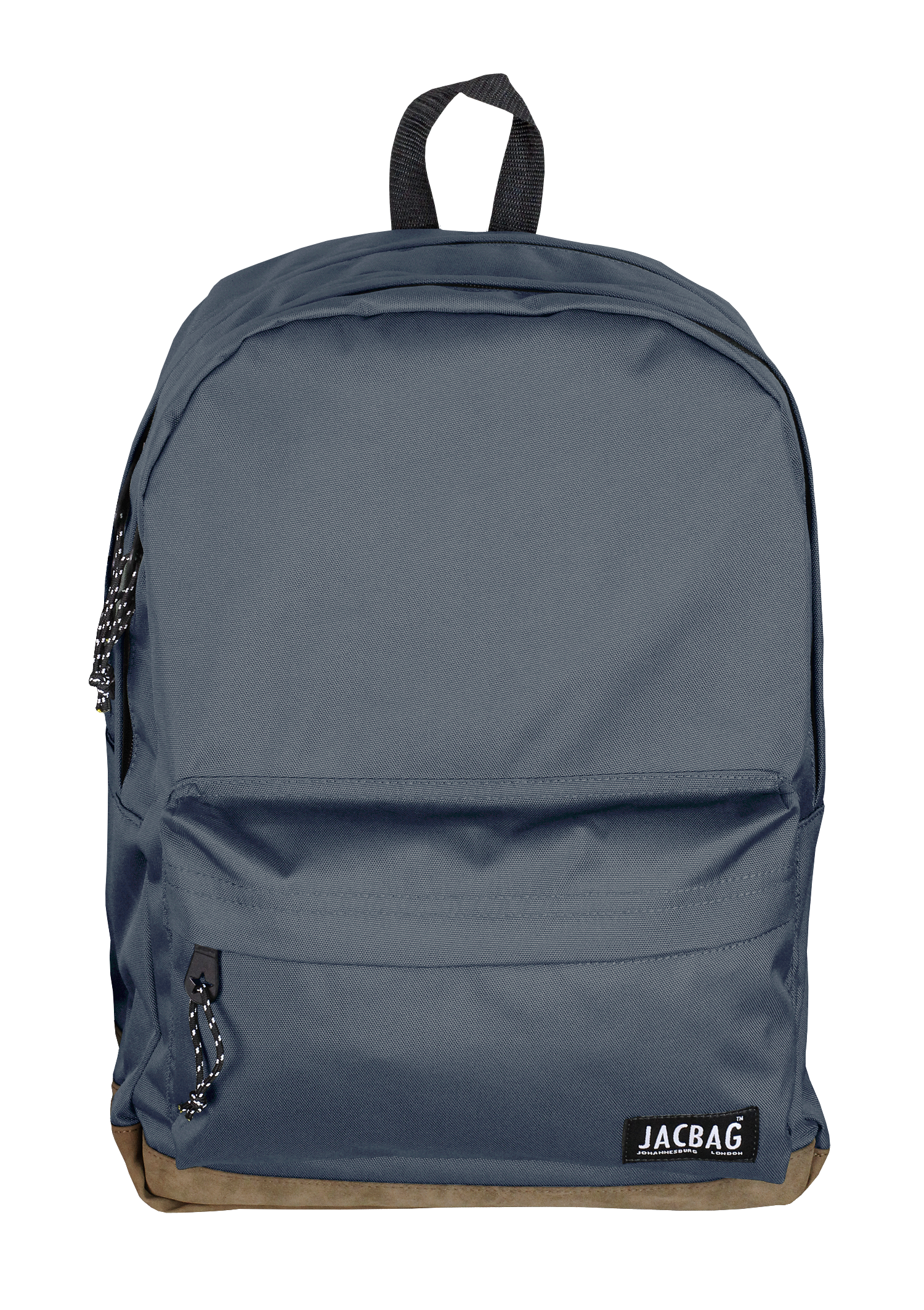 Jacbag Campus-Deri Tabanlı İki Bölmeli Sırt Çantası Campus Jac-Gri