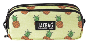 Jacbag Trıple Pouch-Üç Bölmeli Kalem Kutusu Triple Pouch-Ananas
