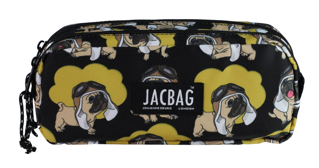 Jacbag Dual Pouch-İki Bölmeli Kalem Kutusu Dual Pouch-Pilot-Köpek