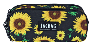 Jacbag Trıple Pouch-Üç Bölmeli Kalem Kutusu Triple Pouch-Ayçiçeği
