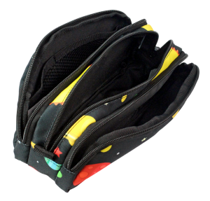 Jacbag Trıple Pouch-Üç Bölmeli Kalem Kutusu Triple Pouch-Galaksi
