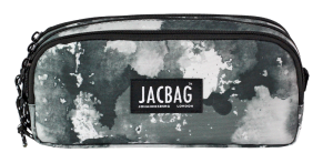 Jacbag Trıple Pouch-Üç Bölmeli Kalem Kutusu Triple Pouch-Gri Bulut