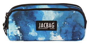 Jacbag Trıple Pouch-Üç Bölmeli Kalem Kutusu Triple Pouch-Mavi Bulut