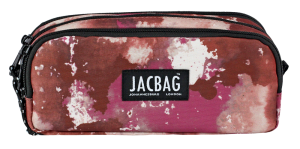 Jacbag Trıple Pouch-Üç Bölmeli Kalem Kutusu Triple Pouch-Pembe Bulut