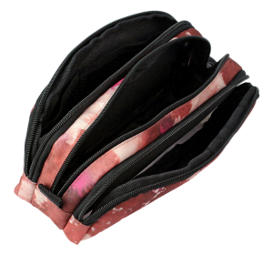 Jacbag Trıple Pouch-Üç Bölmeli Kalem Kutusu Triple Pouch-Pembe Bulut