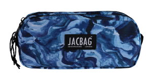 Jacbag Dual Pouch-İki Bölmeli Kalem Kutusu Dual Pouch-Mavi Dumanlı