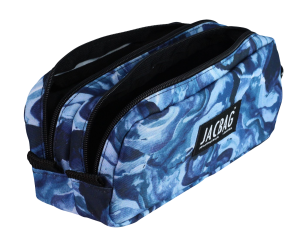 Jacbag Dual Pouch-İki Bölmeli Kalem Kutusu Dual Pouch-Mavi Dumanlı