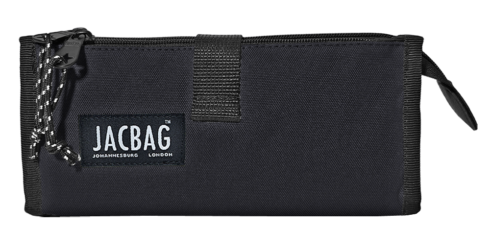 Jacbag Twın Case Pro-İki Bölmeli Masa Üstü Kalem Kutusu Twin-Siyah