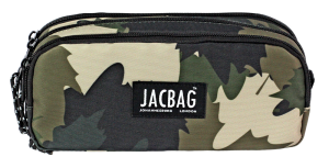 Jacbag Trıple Pouch-Üç Bölmeli Kalem Kutusu Triple Pouch-Haki Camoflora