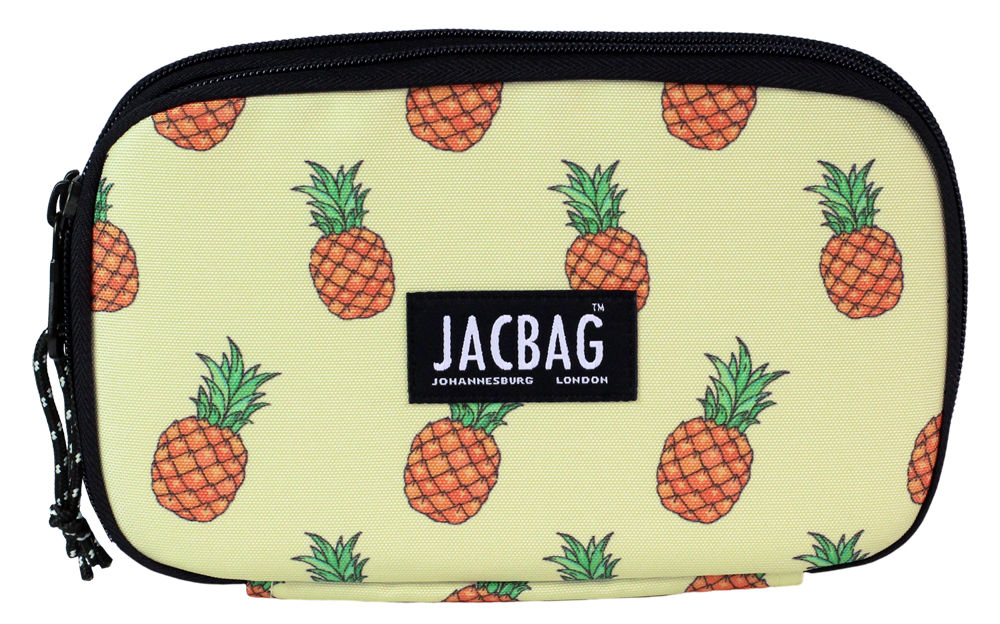 Jacbag Double Cover -Çift Kapaklı Kalem Kutusu Double Cover-Ananas