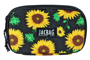 Jacbag Double Cover -Çift Kapaklı Kalem Kutusu Double Cover-Ayçiçeği