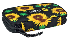 Jacbag Double Cover -Çift Kapaklı Kalem Kutusu Double Cover-Ayçiçeği